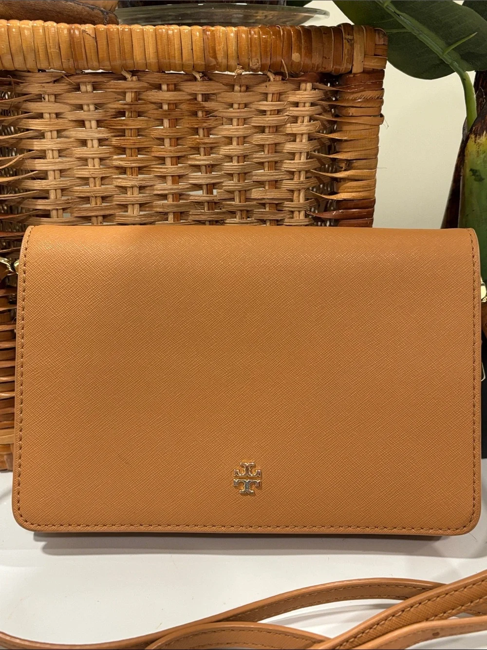Tory Burch Emerson Convertible Crossbody Bag in Cardamom